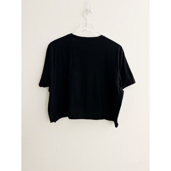 True Religion 90266 Rosecrans x Aviation Cropped Graphic Tee - Picture 2 of 6